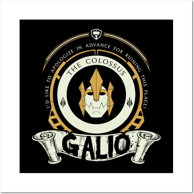GALIO - LIMITED EDITION Wall Art by DaniLifestyle